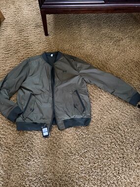 Under Armour Olive Green Bomber Jacket